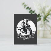 伝説のバイクTシャツ ポストカード (スタンド正面)