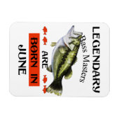 伝説のバスマスターズ生まれが6月に マグネット (横)