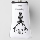 伝説のパパバックシルエットゴルフヘッドカバー ゴルフヘッドカバー (回転90)