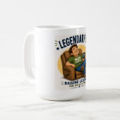 伝説のパパ コーヒーマグカップ (正面左)