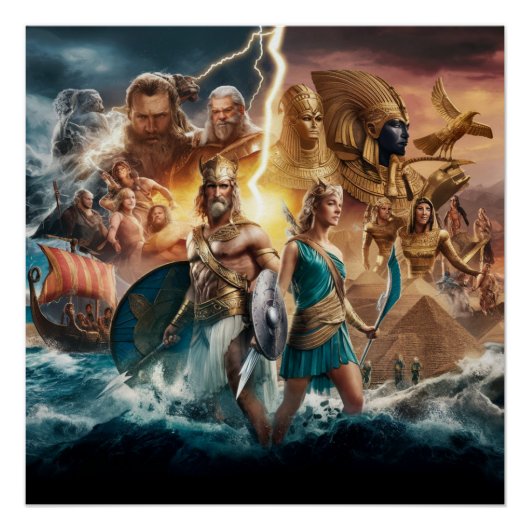 伝説のパンテオン ポスター (正面)