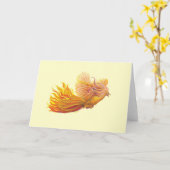 伝説のフェニックスバードバニライエロー カード (黄色い花)