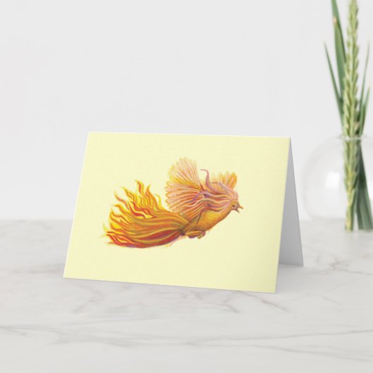 伝説のフェニックスバードバニライエロー カード (正面)