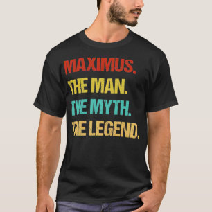 伝説のプルオーバー神話の男Maimus Tシャツ