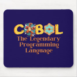 伝説のプログラミング言語Cobol マウスパッド