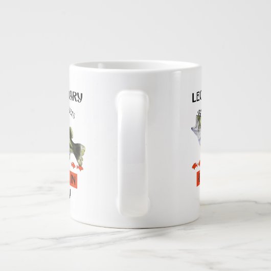 伝説のベースのマスターズ生まれが5月に ジャンボコーヒーマグカップ (裏面)