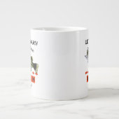 伝説のベースのマスターズ生まれが5月に ジャンボコーヒーマグカップ (正面)