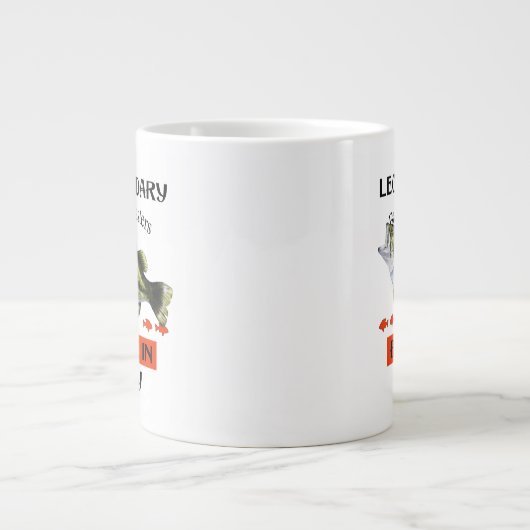 伝説のベースのマスターズ生まれが5月に ジャンボコーヒーマグカップ (正面)