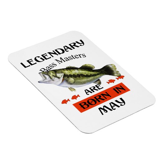 伝説のベースのマスターズ生まれが5月に マグネット (右側)