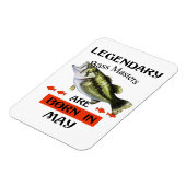 伝説のベースのマスターズ生まれが5月に マグネット (左側)