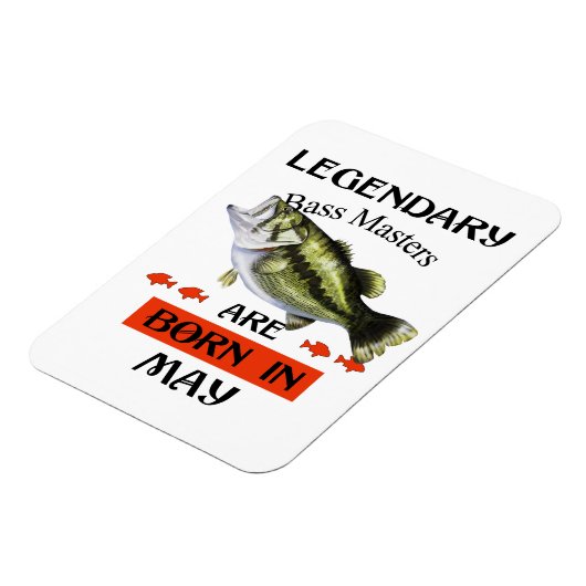 伝説のベースのマスターズ生まれが5月に マグネット (左側)