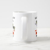 伝説のベースのマスターズ生まれは次の場所に威厳がある ジャンボコーヒーマグカップ (裏面)