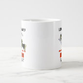 伝説のベースのマスターズ生まれは次の場所に威厳がある ジャンボコーヒーマグカップ (正面)