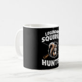 伝説のリスのハンター狩りボーイズキッズヨ コーヒーマグカップ (正面左)
