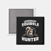 伝説のリスのハンター狩りボーイズキッズヨ マグネット (正面/裏面)