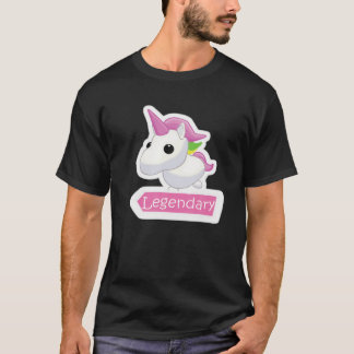 伝説の一角獣、私をゲーマーガールペットに Tシャツ