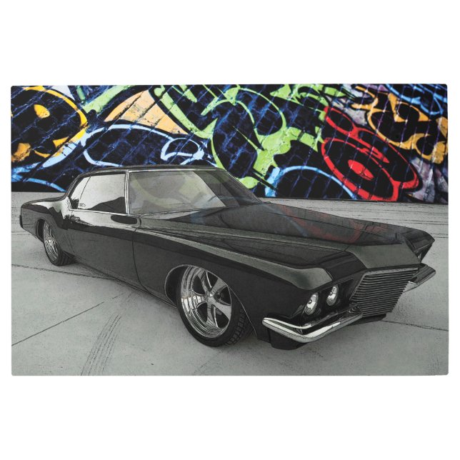 伝説の三世ビック・リビエラ メタルプリント (正面)