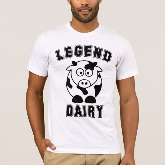 伝説の乳牛 Tシャツ (正面)