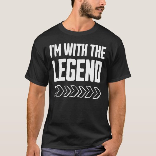 伝説の人と一緒 Tシャツ (正面)