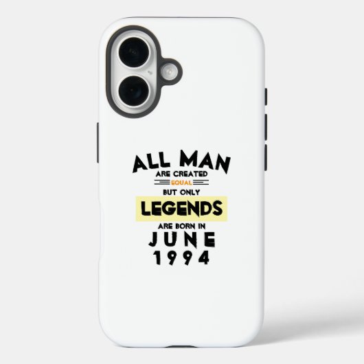 伝説の人は月年で生まれる Case-Mate iPhoneケース (裏面)