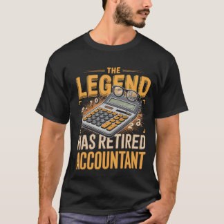 伝説の会計士は引退しました Tシャツ