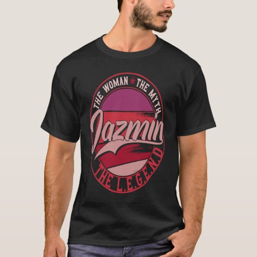 伝説の伝説の女神ジャズミン Tシャツ (正面)