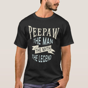 伝説の伝説の男を覗くオリジナル Tシャツ