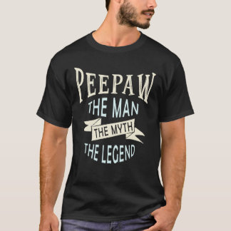 伝説の伝説の男を覗くオリジナル Tシャツ
