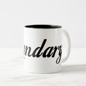 伝説の伝説 ツートーンマグカップ (正面右)