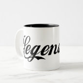 伝説の伝説 ツートーンマグカップ (正面左)