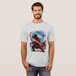 伝説の侍と青龍のマグカップ | 日本の戦争 Tシャツ