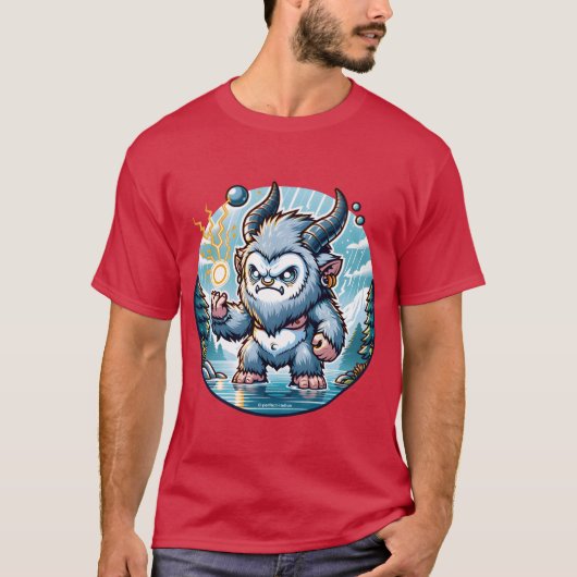 伝説の動物 雷鳴のシルバークラシックTシャツ Tシャツ (正面)