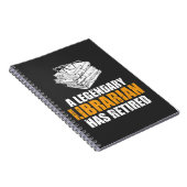 伝説の司書に退職したな退職2019年があります ノートブック (右側)