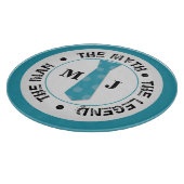 伝説の名前の男の神話パーソナライズされた名 カッティングボード (角)