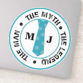 伝説の名前の男の神話パーソナライズされた名 シール