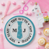 伝説の名前の男の神話パーソナライズされた名 ペーパープレート (パーティー)