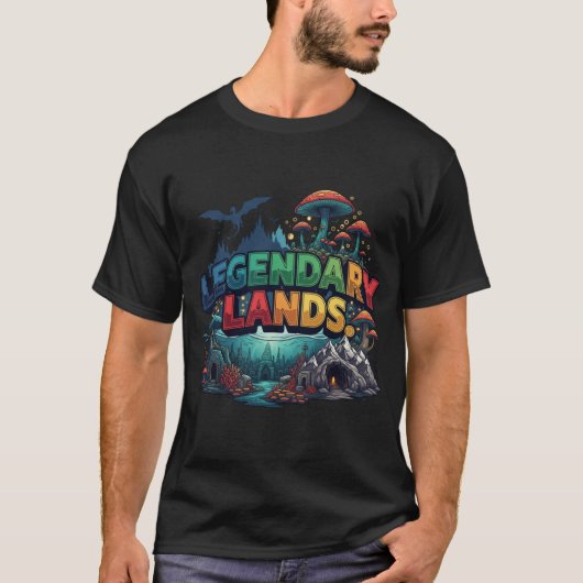 "伝説の地" Tシャツ (正面)