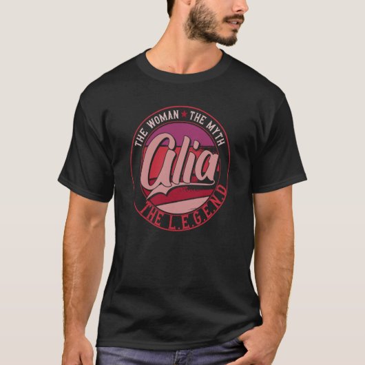 伝説の女神アリア Tシャツ (正面)