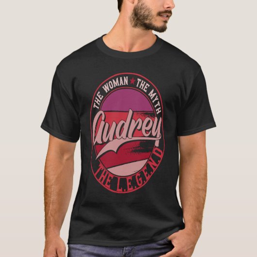 伝説の女神オードリー Tシャツ (正面)