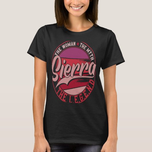伝説の女神シエラ Tシャツ (正面)