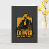 伝説の弁護士退職したが カード (黄色い花)