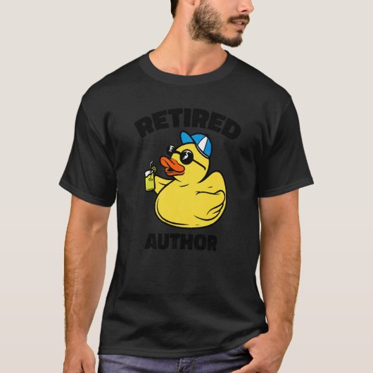 伝説の引退 著者 1 Tシャツ (正面)