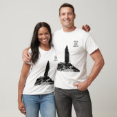 伝説の戦士Tシャツ – エピックブラック&ホワイトバック Tシャツ (ユニセックス)