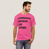 伝説の水兵は引退しました Tシャツ (正面フル)
