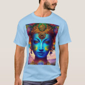 伝説の流れ：ブラマプトラ精神Tシャツ Tシャツ (正面)