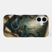 伝説の海のモンスター iPhone 16ケース (裏面横)