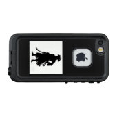 伝説の海賊キャプテン LifeProof iPhoneケース (裏面横)