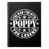 伝説の父の日に男をポピー ノートブック (正面)