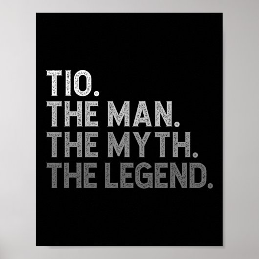 伝説の父の日の男おもしろい ポスター (正面)