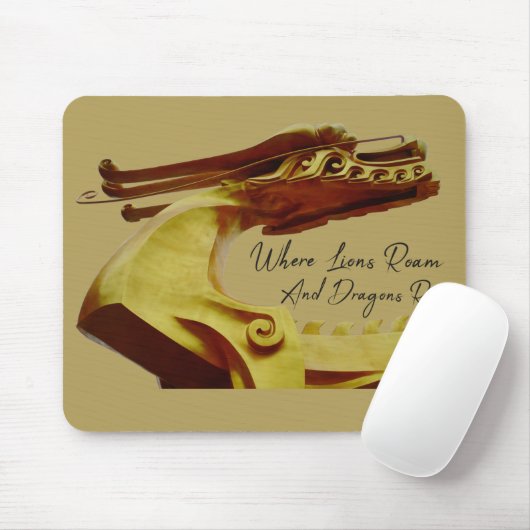 伝説の獣 マウスパッド (マウス)